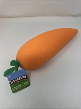 Sunny Days Squeezy Carrot - Tiktok Viral Sensory Stress Relief Squeeze Squishy ✅